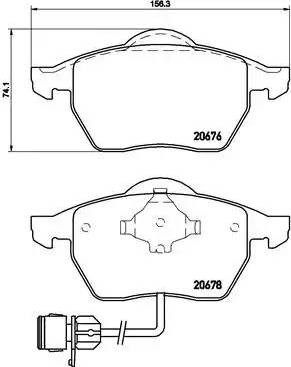BREMBO P85026 Передние тормозные колодки в наличии Хмельницкий