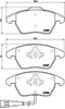 Колодки тормозные дисковые комплект P85075 BREMBO