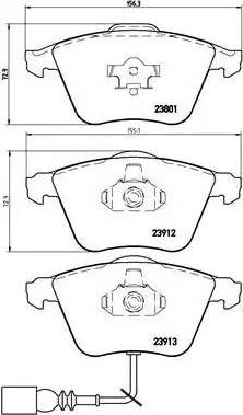 Колодки тормозные P85079 BREMBO
