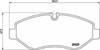 Тормозные колодки PA6026 BREMBO