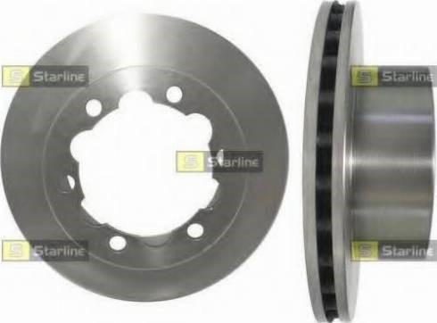 STARLINE PB20454 Диск тормозной задний в наличии Украина