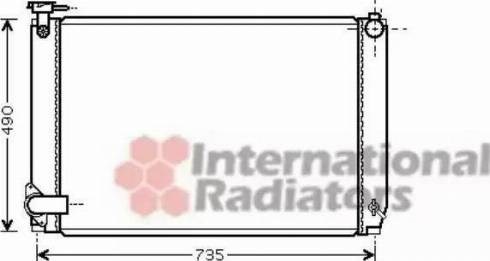 Радиатор системы охлаждения двигателя PL011979 KOYORAD