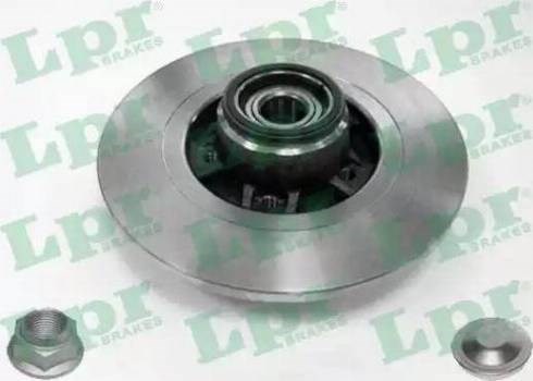 Задний тормозной диск R1033PCA LPR