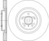 Передний тормозной диск SD4228 HI-Q