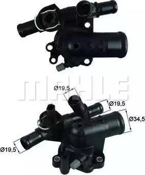 Кожух термостата TI24883 MAHLE