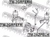 Подушка (опора) двигателя, правая передняя TM2GRFEFR FEBEST