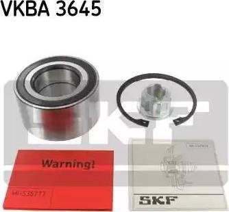 Подшипник ступицы пер/зад VKBA3645 SKF