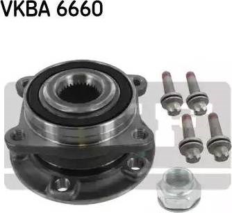 Подшипник в сборе со ступицей передний VKBA6660 SKF