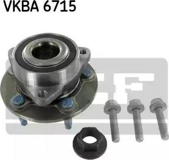 Ступица колеса (с подшипником) opel astra j (11-) (vkba6715) skf VKBA6715