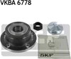 Ступица заднего колеса VKBA6778 SKF