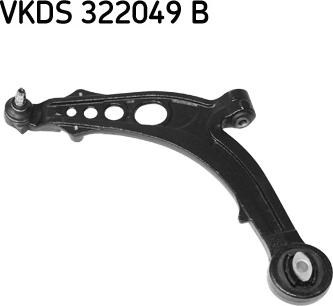 Левый рычаг передней нижней подвески VKDS322049B SKF