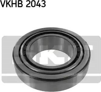 Піднипник маточини колеса з елементами монтажу VKHB2043