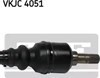 Левая полуось VKJC4051 SKF