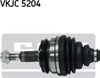 Левая полуось VKJC5204 SKF