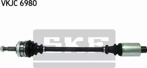 Вал приводной правый VKJC6980 SKF
