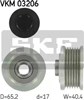 Инерционный шкив VKM03206 SKF