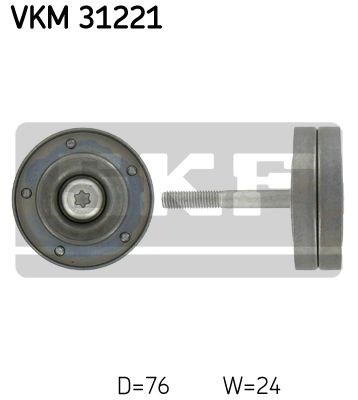 SKF VKM31221 Ролик приводного ремня паразитный в наличии Каменское