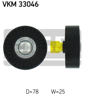 SKF VKM33046 Ролик приводного ремня паразитный в наличии Черновцы