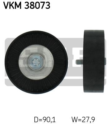 SKF VKM38073 Ролик приводного ремня паразитный в наличии Полтава
