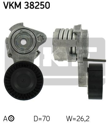 Натяжная планка поликлинового ремня VKM38250 SKF