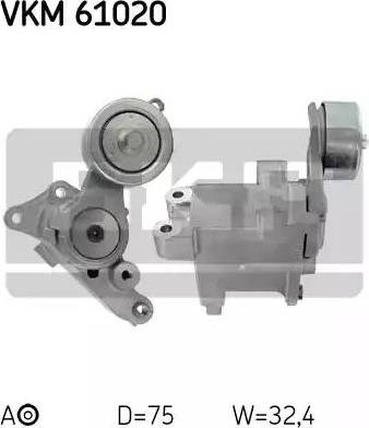 VKM61020 SKF Натяжной ролик купить в Ужгород