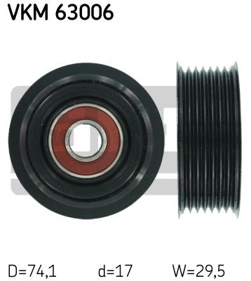 VKM63006 SKF Паразитный ролик купить в Львов