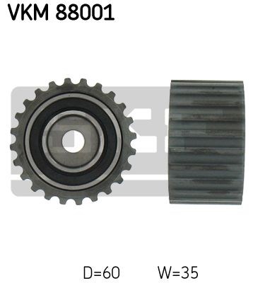VKM88001 Ролик ремня ГРМ паразитный купить Чернигов