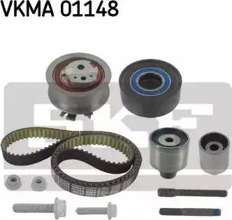 Роликовий модуль натягувача ременя (ролик, ремінь) VKMA 01148