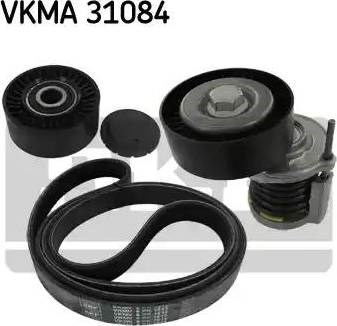 Роликовий модуль натягувача ременя (ролик, ремінь) VKMA 31084