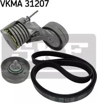 Ремень приводной, комплект VKMA31207 SKF