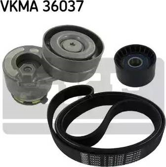 Роликовий модуль натягувача ременя (ролик, ремінь) VKMA 36037