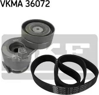 Роликовий модуль натягувача ременя (ролик, ремінь) VKMA 36072