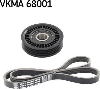 VKMA68001 Ремень агрегатов приводной, комплект купить Винница