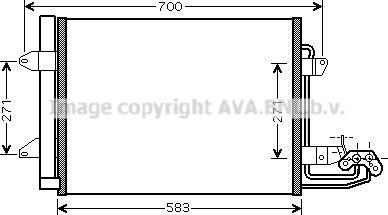 Конденсатор системы охлаждения VN5211D AVA