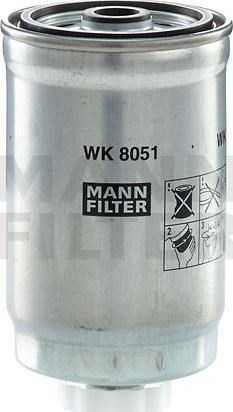 Топливный фильтр WK8051 MANN