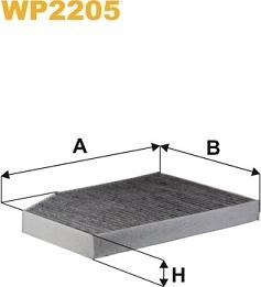 WIX WP2205 Фильтр салона в наличии Каменское
