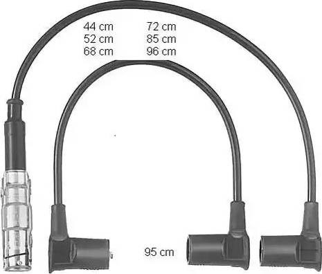 Комплект кабелів запалювання ZEF558
