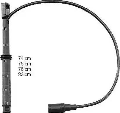 Комплект кабелів запалювання ZEF991