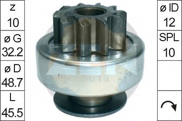 ZN1618 Бендикс стартера купить Ирпень