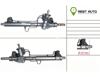 Реечный рулевой механизм 1464937 FORD