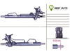 Рульова рейка  реставрована гарантія 1 рік (обмін, або ремонт)   nissan almera ii (n16) 00-06,almera ii hatchback (n16) 00-06 4640131050