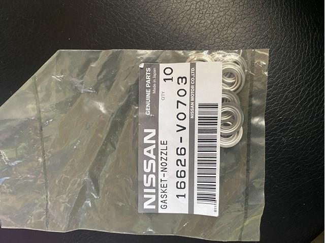 Кольцо форсунки 16626V0703 NISSAN