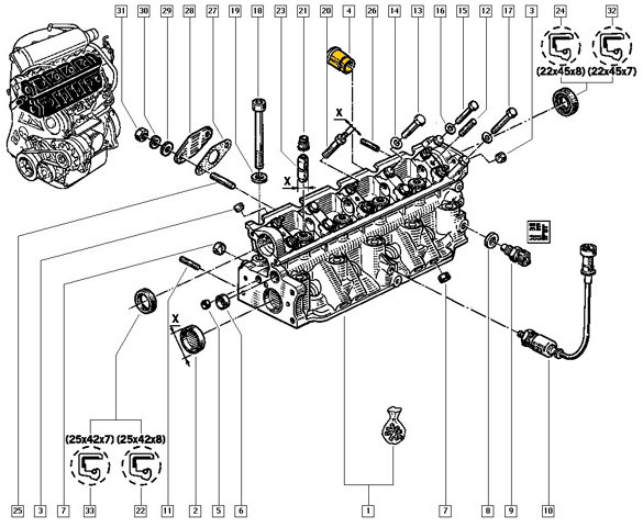 Шланг (патрубок) системы охлаждения Renault 11 BC37