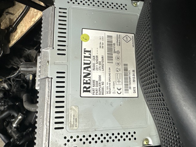 Дисплей бортового компьютера 281152928R RENAULT