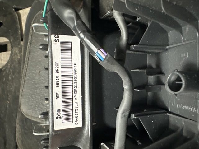 NISSAN 98510BR26D Подушка безопасности (AIRBAG) водительская в наличии Житомир