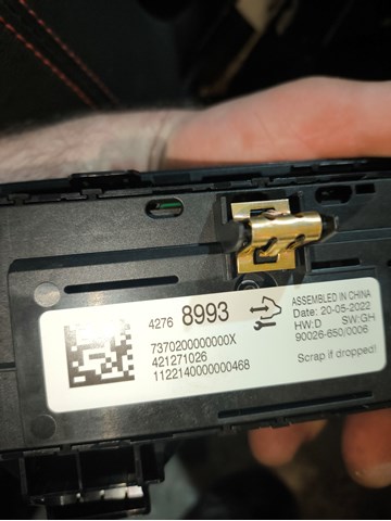 42768993 Блок управления кондиционером купить Павлоград
