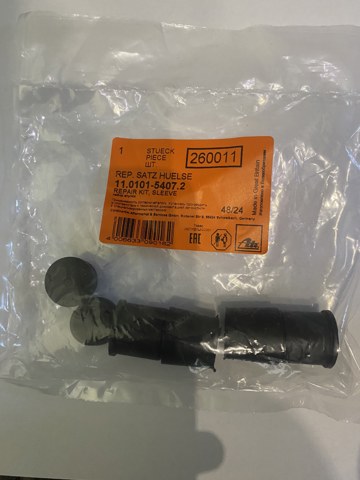 Пыльник направляющей суппота тормозного, переднего 11010154072 ATE