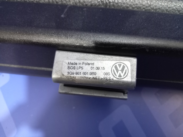 3G98616919B9 VAG Шторка багажного отсека купить в Украина