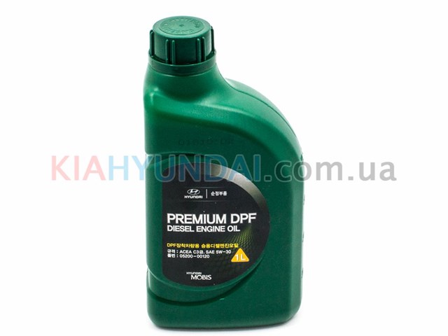Масло моторное Hyundai/Kia 0520000120 по цене от 345.92 грн