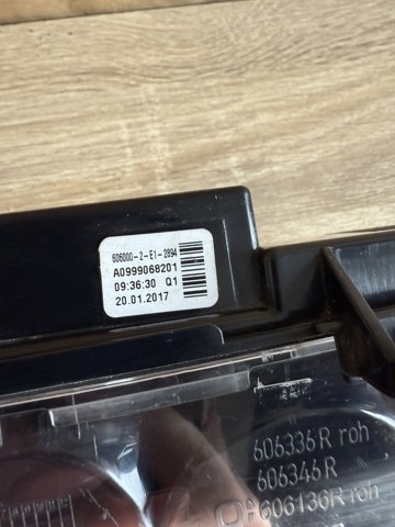 A0999068201 MERCEDES Фара дневного света правая купить в Украина